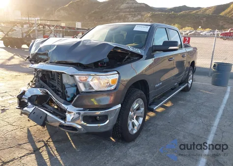 2022 Ram 1500 Big Horn 4X4 5'7 Box из США, поврежденный, VIN 1C6RRFFG0NN288561